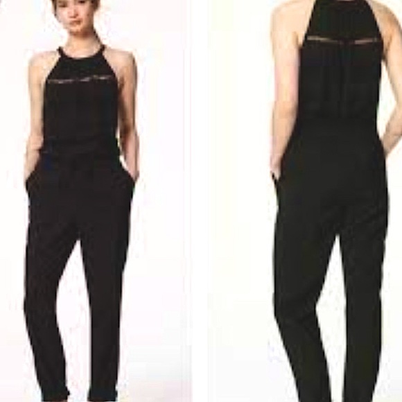 Ann Taylor Loft Beautiful Black One Piece Set - Picture 2 of 4